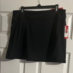 NWT BCG Black Mid Rise Athletic Skort